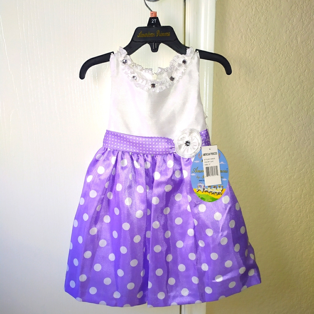 Lovely Lilac Little Girl's dress